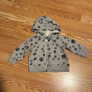 Boys’ Paw Print Two-Piece Set Size 12M